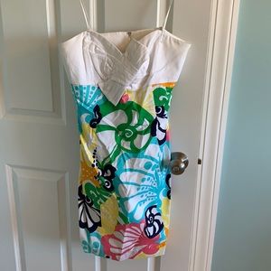 Lilly Pulitzer Strapless Dress